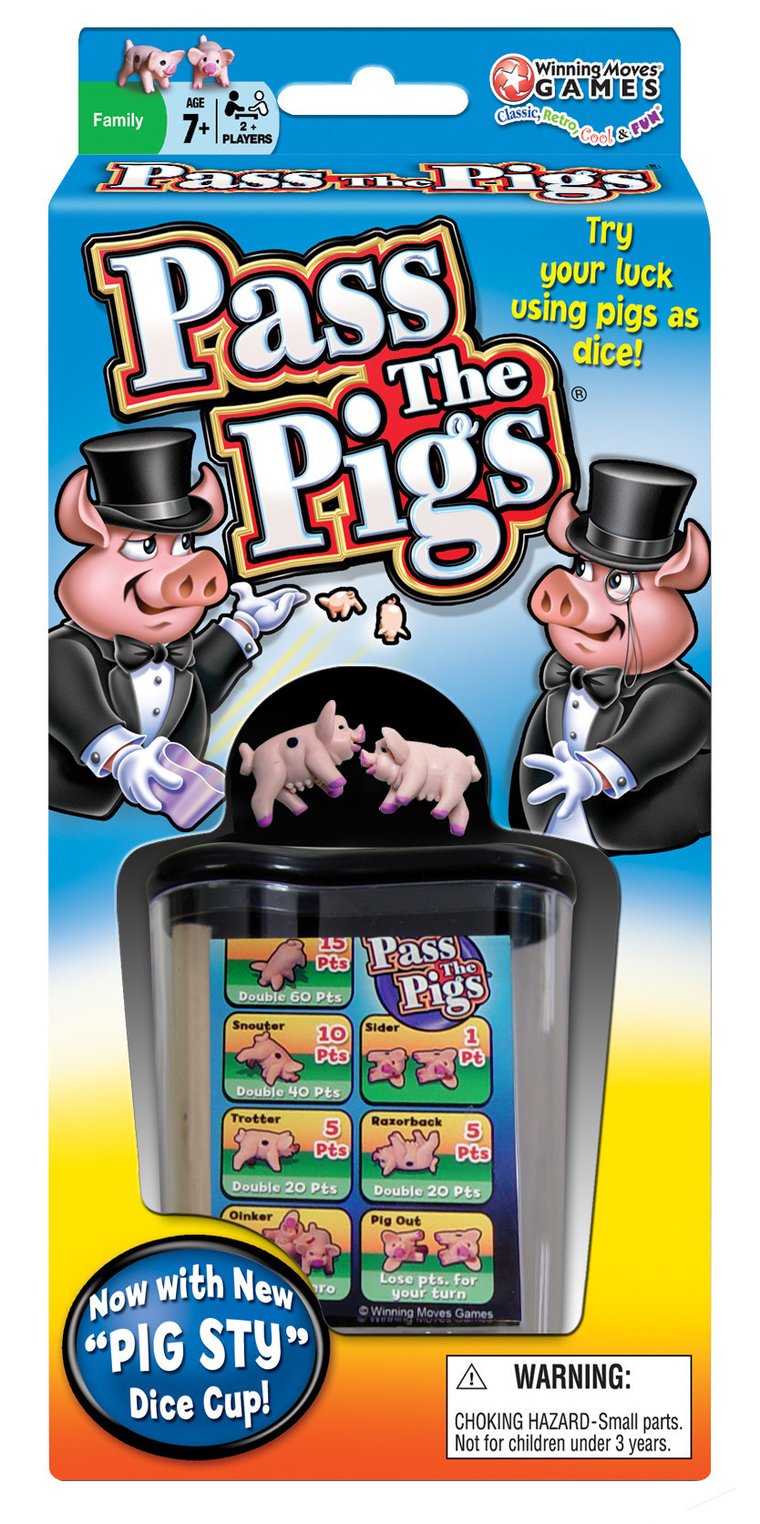Pass The Pigs – Gioco Di Società Con Maiali Gonfiabili, Divertente Per Famiglie E Viaggi, Istruzioni In Inglese