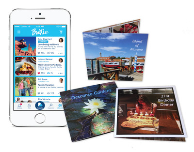 Booxie can turn special memories, ideas, and interests into imaginative digital stories that can be shared immediately over social networks, through email and SMS, as well as kept forever or gifted as printed 4.25" by 4.25" photo books.