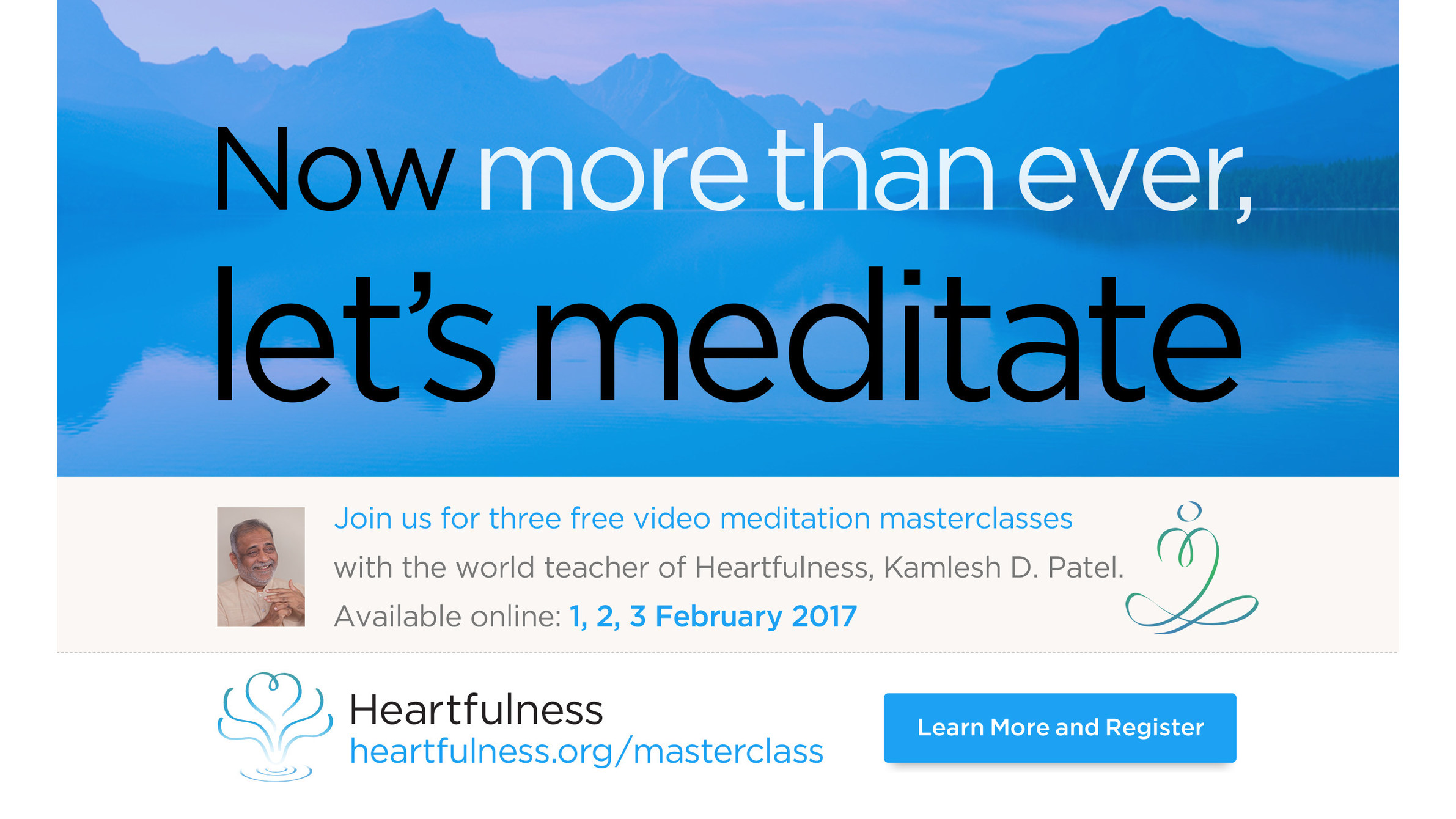 Now More Than Ever Let's Meditate