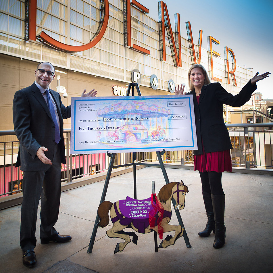 Denver Pavilions' Donates $5,000 To Food Bank Of The ...