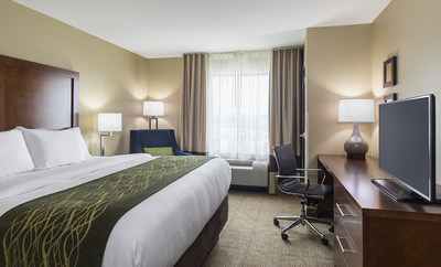 Choice Hotels' Comfort Inn room