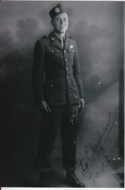 The National WWII Museum's new tour, Easy Company: England to the Eagle's Nest Tour, will feature a rare opportunity to travel with Easy Company veteran Brad Freeman - pictured here in a service-era photo - who will bring his poignant story and wartime experiences with his Band of Brothers to life throughout the journey.