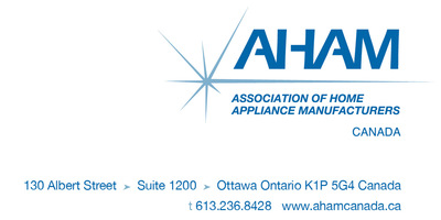 AHAM Canada logo (PRNewsFoto/Association of Home Appliance Manufacturers)