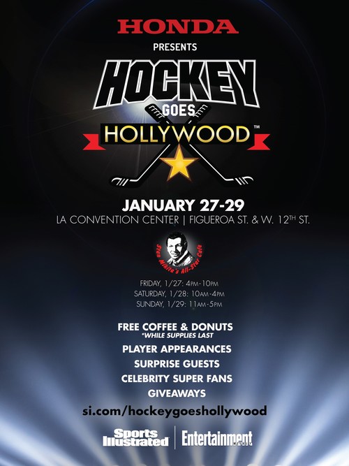 Honda Brings Stan Mikita's All-Star Cafe to 2017 Honda NHL All-Star Weekend in Los Angeles
