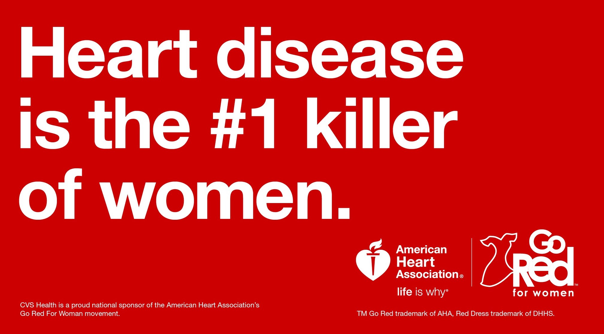CVS Health Announces Support of Women's Heart Health with $10 Million Commitment to Red For Women®