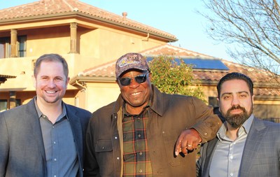 (L-R) Derek Chase, CEO SunSystem Technology, Dusty Baker, President Baker Energy Team and Mehrad Saidi, CFO SunSystem Technology.