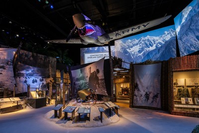 Tour participants will enjoy an insider's tour of the National WWII Museum. Pictured here is the China, Burma, India gallery in the Museum's Road to Tokyo exhibit.