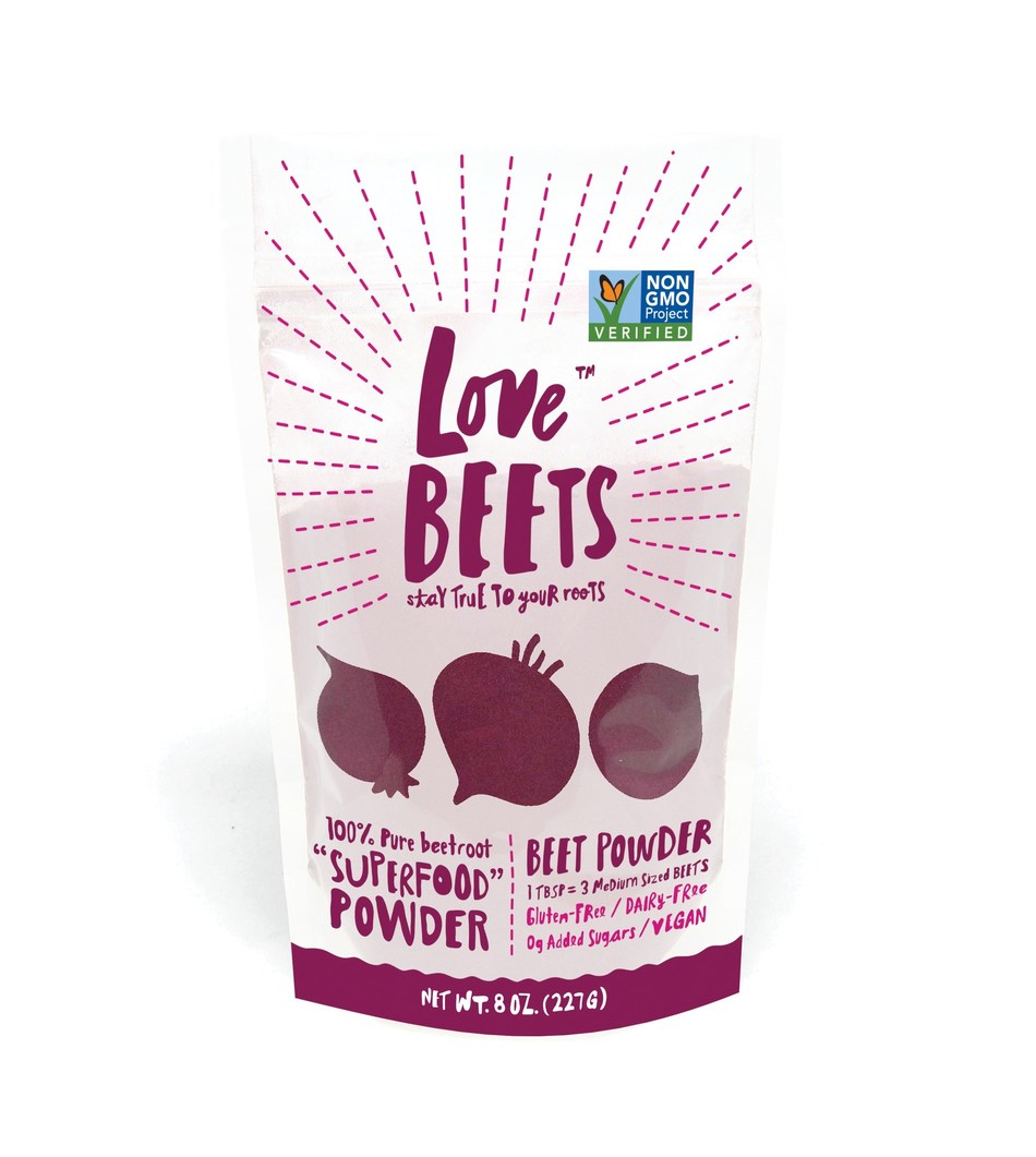 Love Beets Launches New "Superfood" Beet Powder 1 Tbsp = 3 Mediumsized Beets!