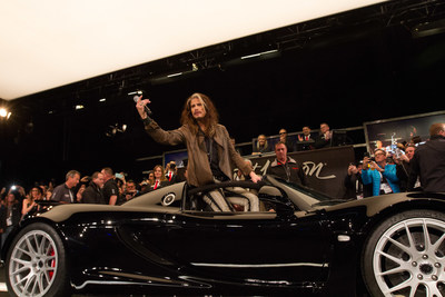 Steven Tyler auctions his rare Hennessey Venom GT sports car for Janie's Fund, his philanthropic partnership with Youth Villages.