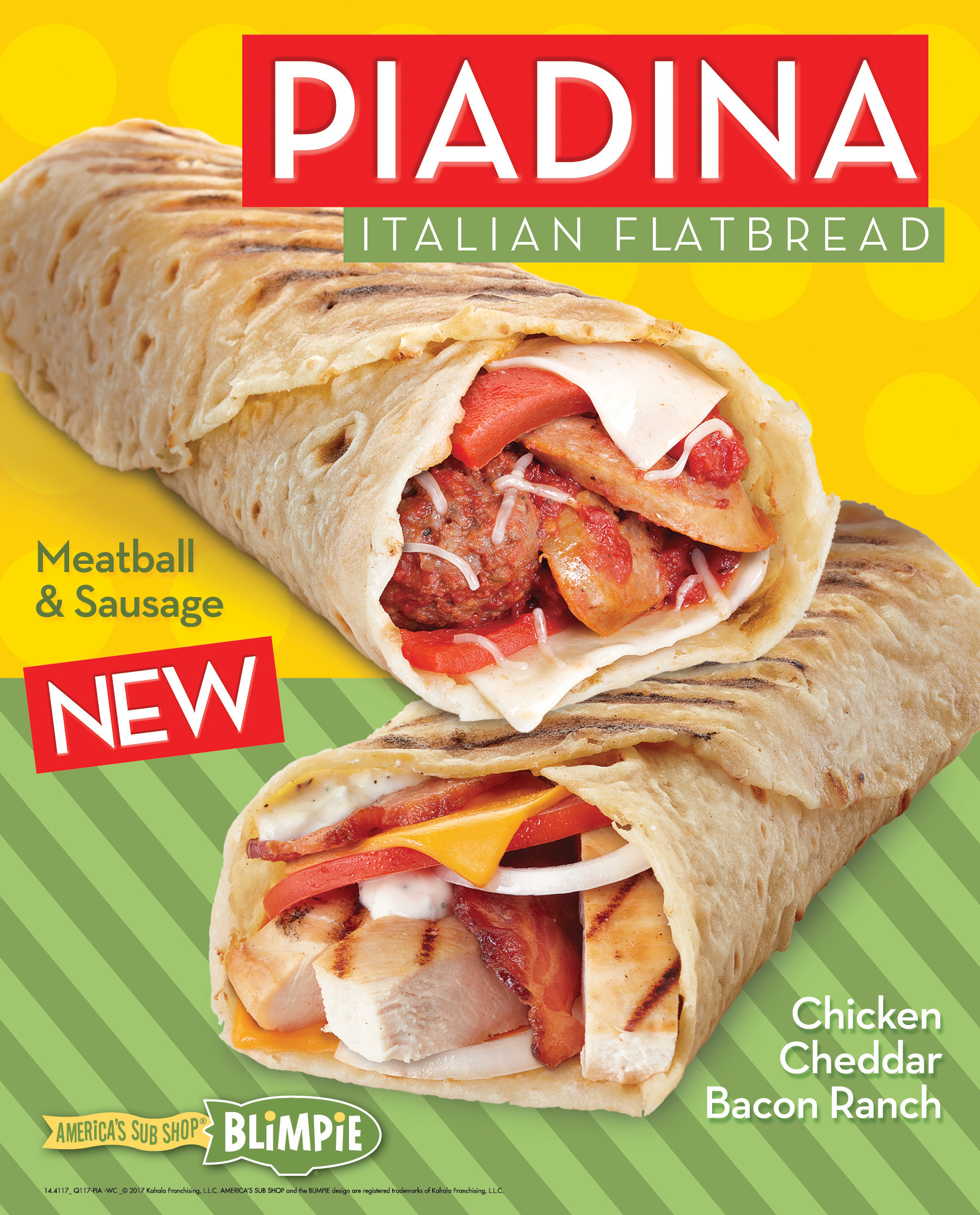 Blimpie Introduces Two New Italian Flatbread Sandwiches