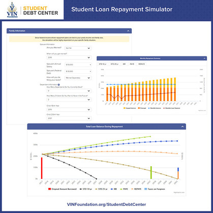 vin student debt center