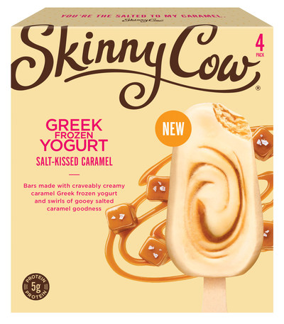 Skinny Cow Greek Frozen Yogurt Bar - Salt-Kissed Caramel
