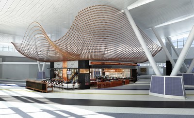 United Airlines Previews Sleek and Spacious New Terminal C North at Houston's George Bush Intercontinental