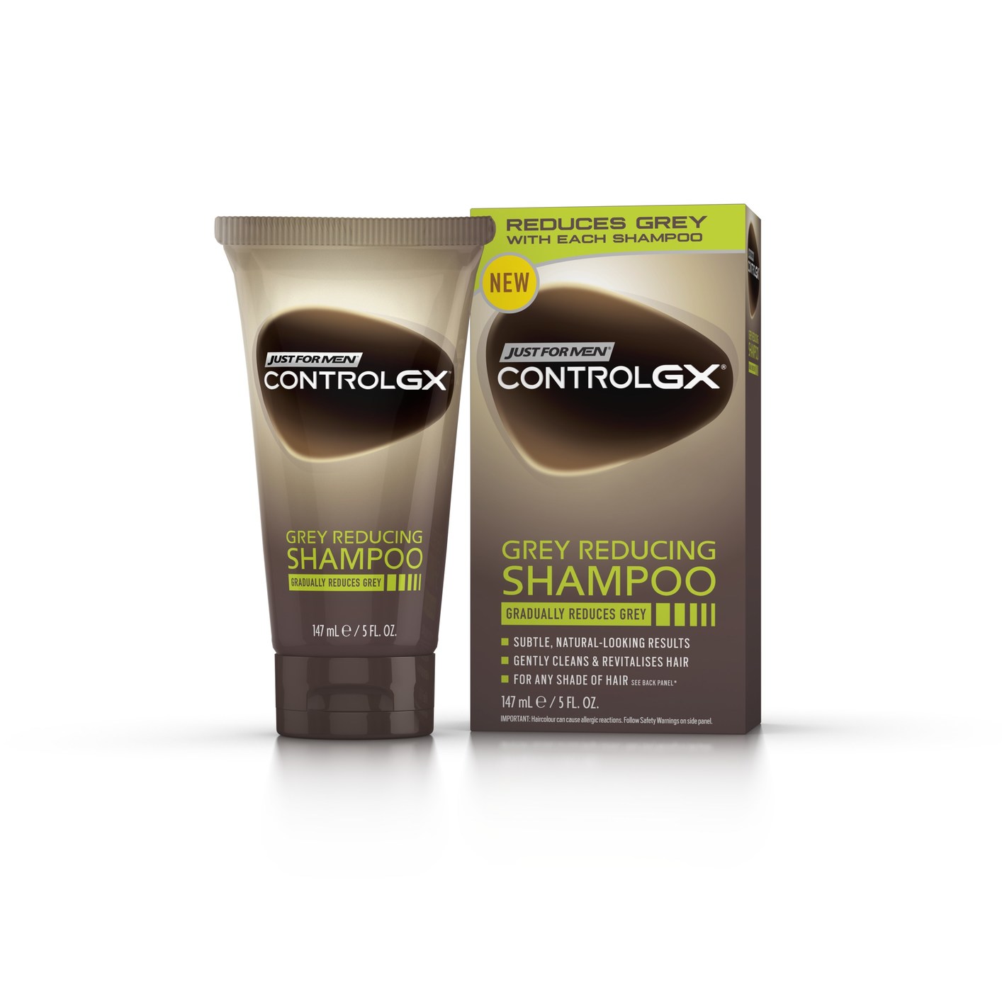 Just For Men® Launches GX; The First Shampoo That Gradually and Permanently Reduces Gray