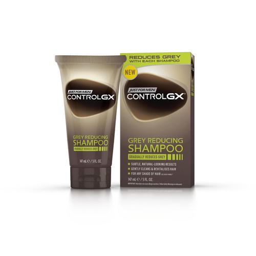 Just For Men's Control GX, the First Shampoo That Gradually and Permanently Reduces Gray