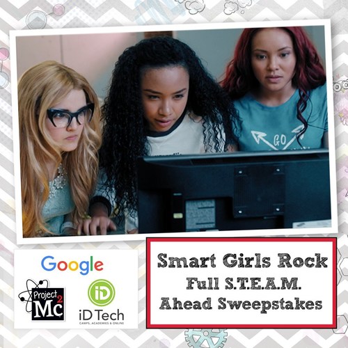 Project Mc2(TM) launches SMART GIRLS ROCK FULL S.T.E.A.M. AHEAD SWEEPSTAKES, powered by Google and iD Tech