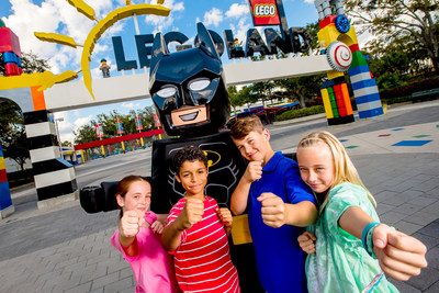 The LEGO(R) Batman(TM) Movie Days promise epic fun for kids and families at LEGOLAND Parks and LEGOLAND Discovery Centers worldwide, with everything centered on the beloved crime-fighter who claims he "only works in black. And sometimes, very, very dark gray."