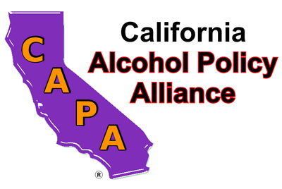 California Alcohol Policy Alliance (CAPA) AlcoholPolicyAlliance.org (PRNewsfoto/Alcohol Justice)