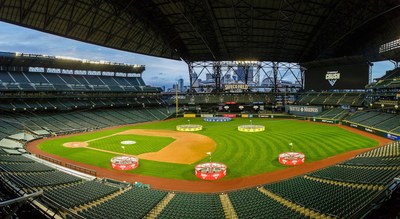 Topgolf Crush took over Safeco Field in Seattle over Presidents Day weekend.