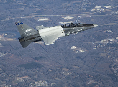 Lockheed Martin's second T-50A accomplished an initial test flight from the Greenville, South Carolina final assembly and check out facility.