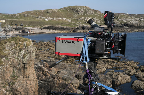 IMAX cameras were used to capture the stunning landscape of Ireland for STAR WARS: THE LAST JEDI.  This next chapter in the Star Wars saga, directed by Rian Johnson, is scheduled for release December 15, 2017.