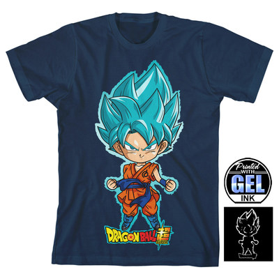 Sample Dragon Ball Super t-shirt design by Bioworld Merchandising Inc.