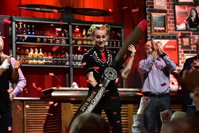 TGI Fridays 2016 World Bartender Champion Lauren Flintham from Limassol, Cyprus