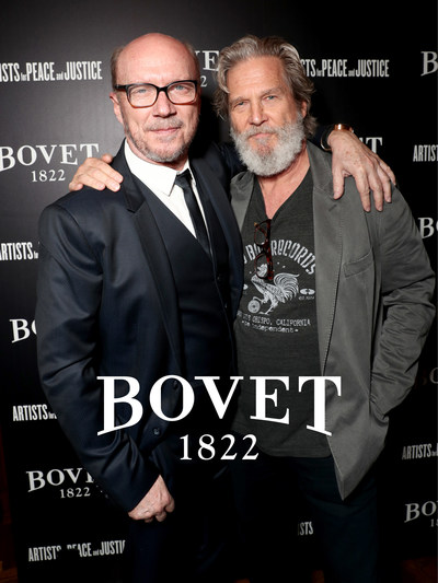 APJ founder and Academy Award(R) winning filmmaker Paul Haggis with Jeff Bridges