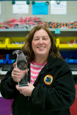 Ruth Libby, Founder of Ruth's Reusable Resources of Portland, Maine is the 2017 Rare Life Award Grand Prize Winner