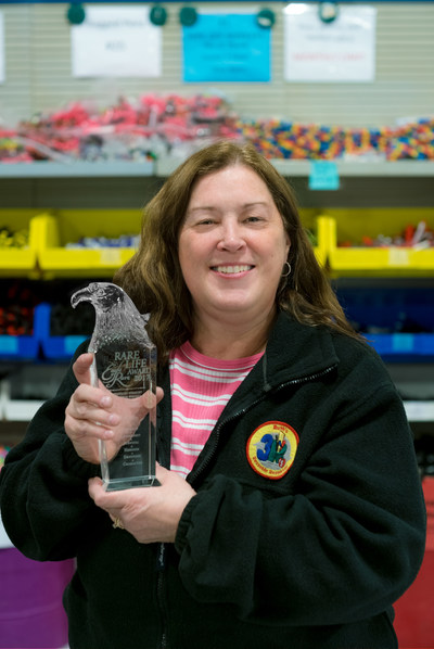 Ruth Libby, Founder of Ruth's Reusable Resources of Portland, Maine is the 2017 Rare Life Award Grand Prize Winner