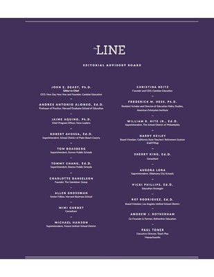 The Editorial Advisory Board for The Line