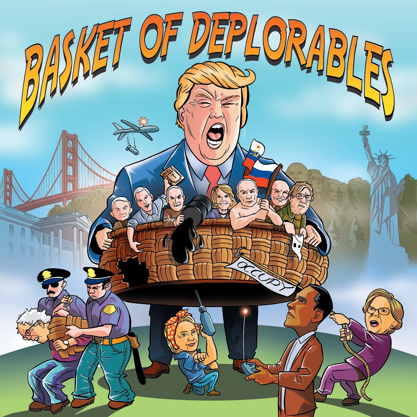 Basketcase, Inc. Launches Kickstarter Campaign for Basket of Deplorables -  the Board Game!