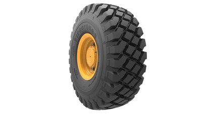 The Firestone VersaBuilt Deep Tread radial tire is designed for long wear life and dependability in loader and earthmover applications.