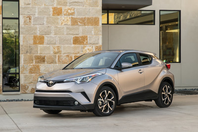 The C-HR is available in two grades, XLE and XLE Premium, each equipped with a long list of standard features that includes 18-inch alloy wheels, dual-zone climate control, bucket seating, and 7-inch audio display.