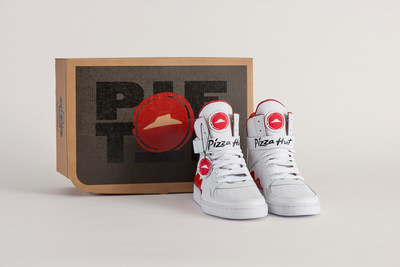 In time for March Madness, Pizza Hut is showing fans how easy it is to get a better pizza delivered with limited-edition Pizza Hut Pie Tops. The first-of-its-kind basketball shoe orders pizza for delivery at the press of a button.