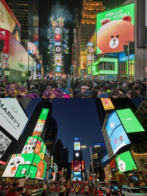 LINE FRIENDS, a global character brand, will open its first official U.S. store (430 square meters) this upcoming July in Times Square, New York City