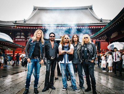 Photo credit: Oliver Halfin / Photo ID from left to right: Doug Aldrich, Marco Mendoza, John Corabi, Brian Tichy, David Lowy