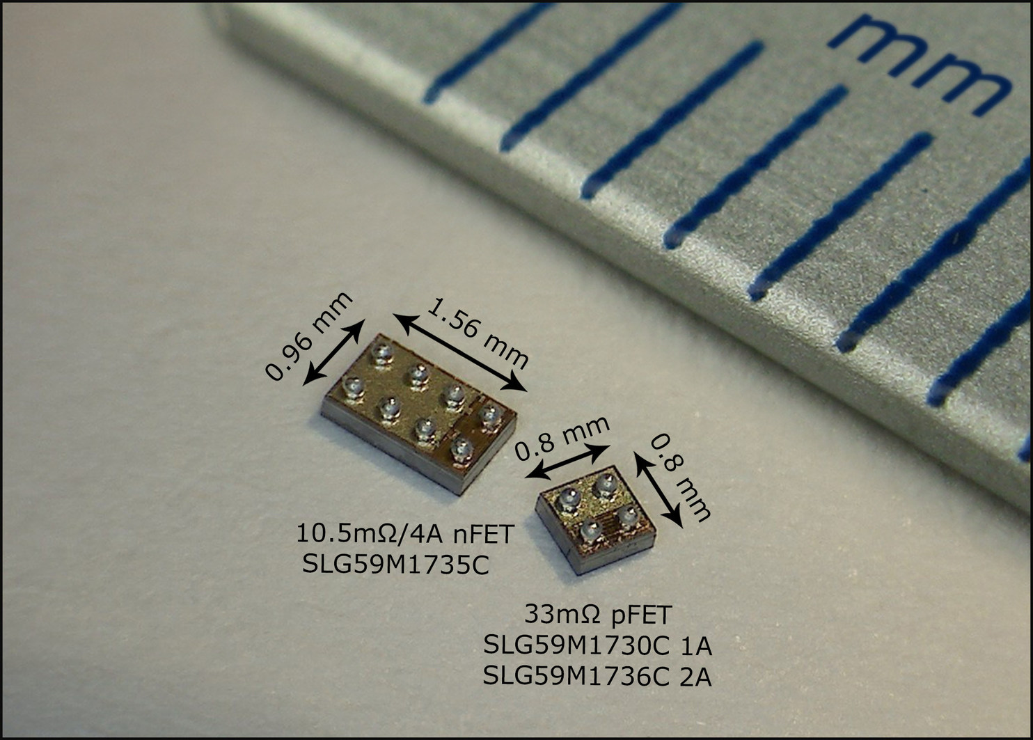 Silego Announces GFET3 Integrated Power Switches in Wafer Level Chip