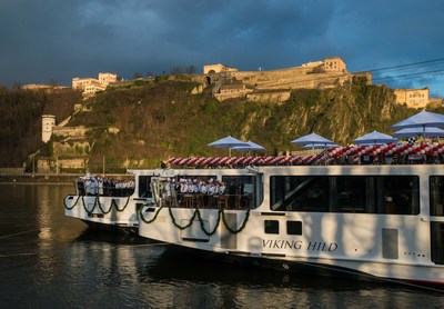 Viking River Cruises today celebrates 20 years of innovation and growth by welcoming two new additions to its award-winning fleet of more than 60 river vessels. During a waterfront celebration in Koblenz, Germany, the two new Viking Longships - Viking Hild and Viking Herja - were officially christened by ceremonial godmothers. For more information visit www.vikingrivercruises.com