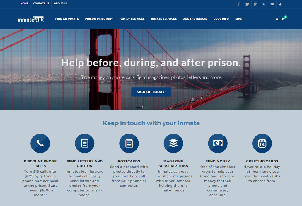 Inmate Aid Gets a New Face, Unveils Modern New Website
