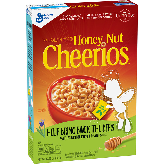 Honey Nut Cheerios Buzzbee Goes Missing From The Iconic Cereal Box For An Important Cause