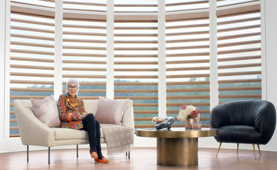 New Hunter Douglas ad campaign pairs style icon Iris Apfel with PowerView Motorization technology. Style, substance and intelligent shades set a new home decor standard.