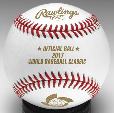 Rawlings named as the Official Baseball of the 2017 World Baseball Classic