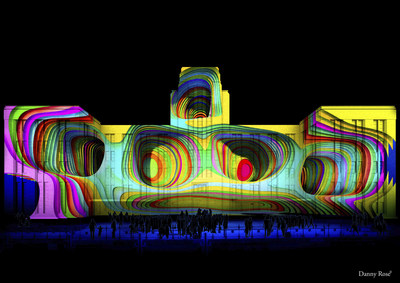 Organic Vibrations artist impression of the Museum of Contemporary Art by Julia Gorman and Danny Rose