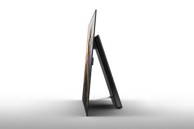 The XBR-A1E offers an edge-to-edge stand-less form factor