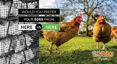 Natural Grocers Launches New Ad Campaign to Advocate for Animal Welfare Standards and Organic, Sustainable Food Practices