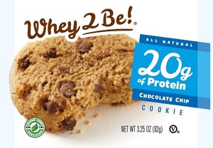 Whey To Be!® Launches Gourmet Cold-Pressed Whey Protein Cookies