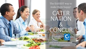 Cater Nation Integrates Their Order System with Concur, Making Business Catering Ordering &amp; Expense Reporting Even Easier for Concur Clients