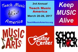 3rd Annual Teach Music America Week - March 20-26