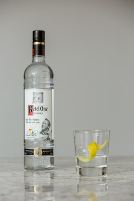 The Arnold Palmer Collector's Edition Bottle by Ketel One Vodka and Ketel One Vodka Arnie's Signature